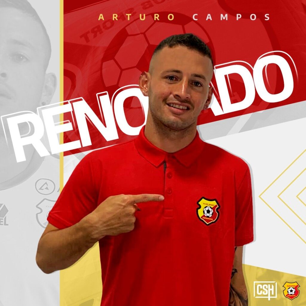 Giovanni Arturo Campos renovó con Herediano hasta el 2025 Radio